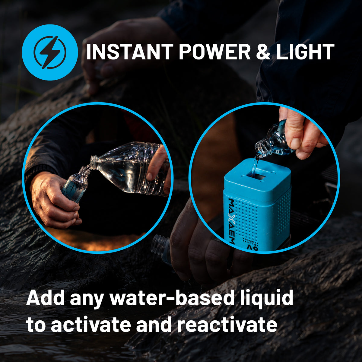 6V BATTERY & FLASHLIGHT